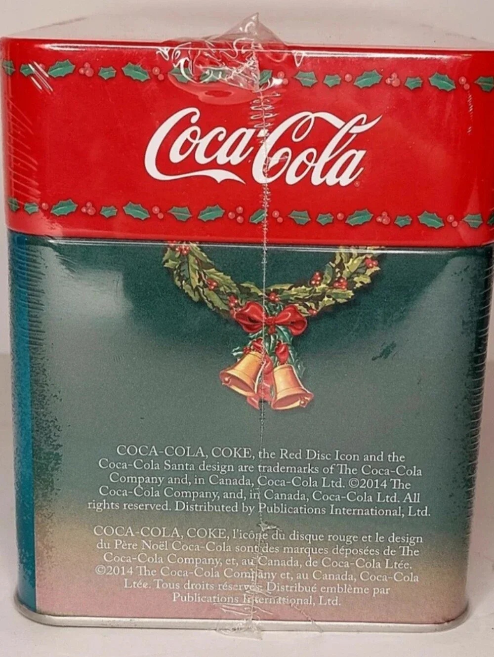 Coca-Cola Cooking With Coke Christmas Recipe Tin 78 Cards Sealed 2014 Santa